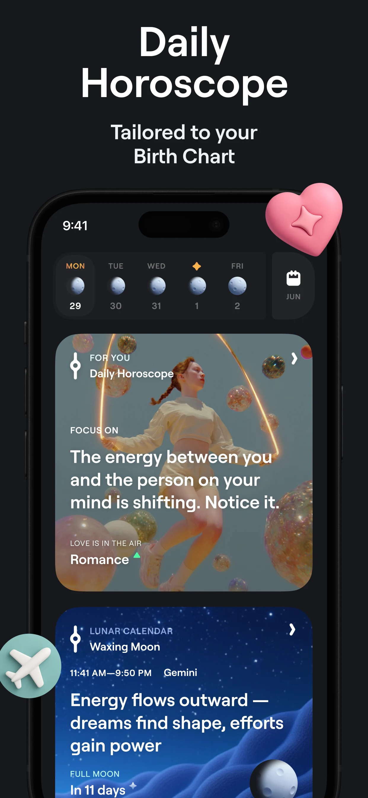 Moonly: Moon Phases & Calendar screenshot